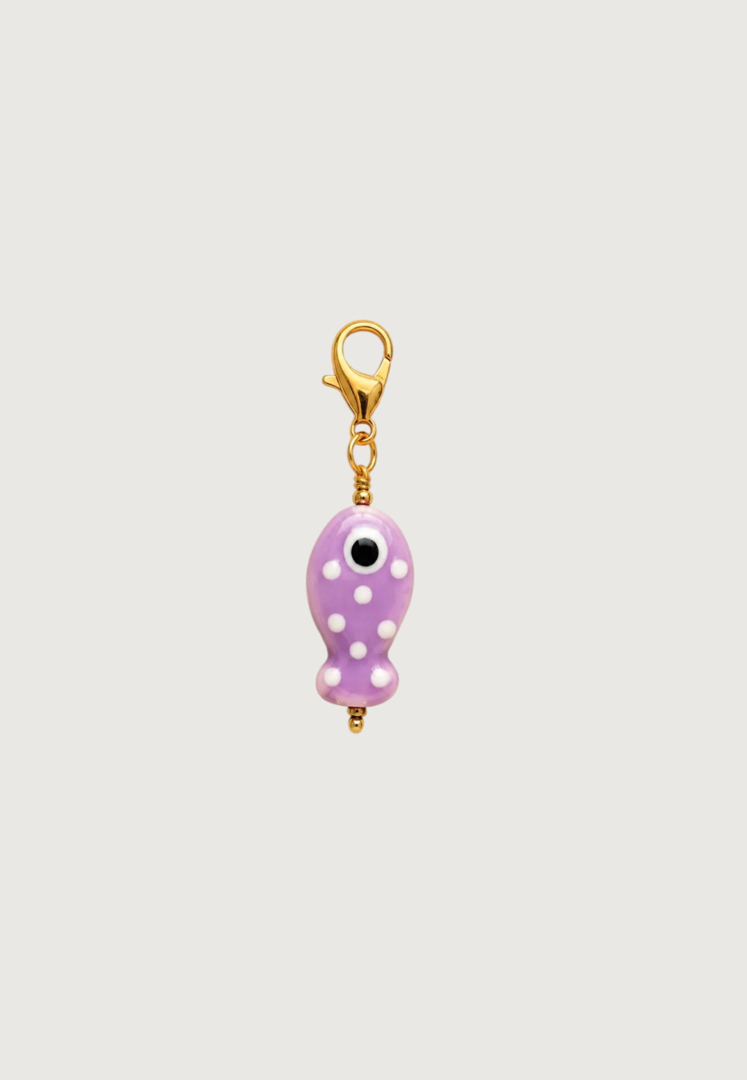 Purple Fish Charm