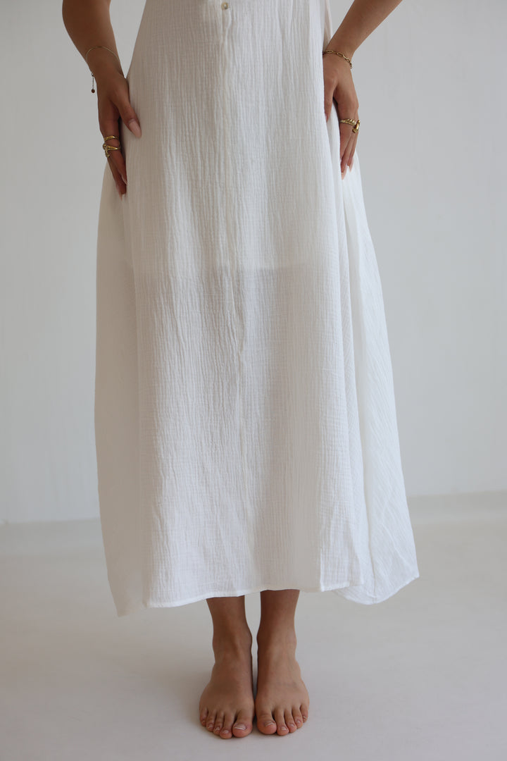 Taffy Pastel Ruffle Midi Dress
