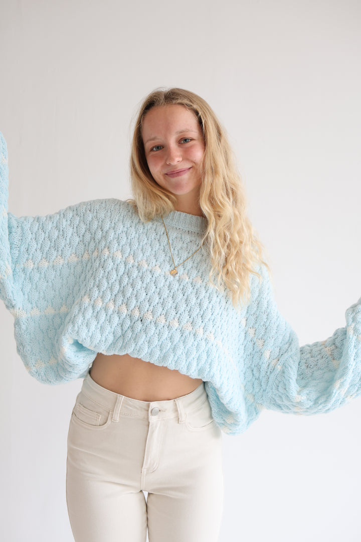 Bubble Knit Pullover