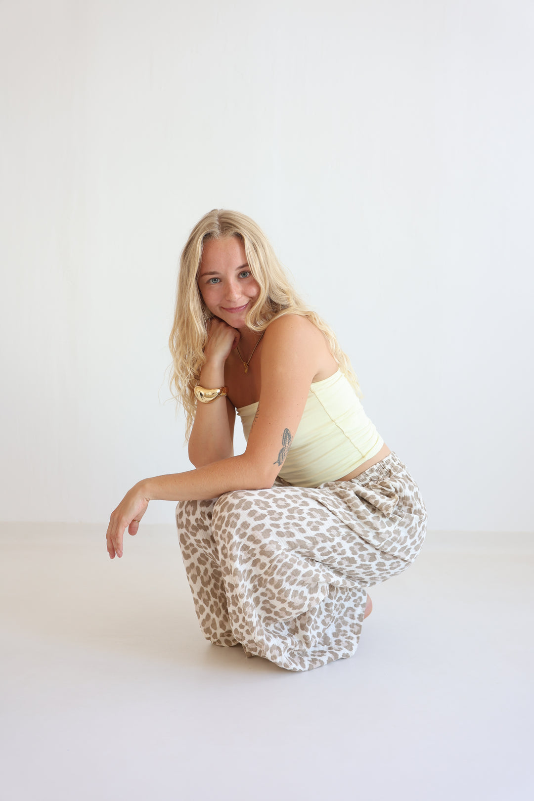 Musselinhose Timeless Leopard