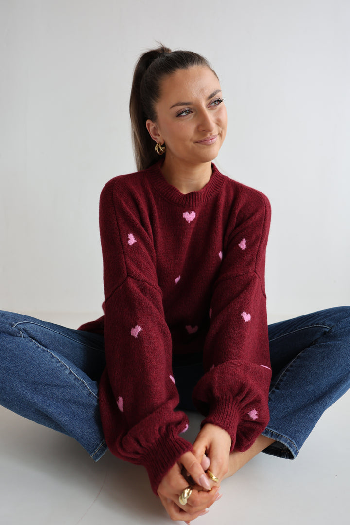 Pullover Cozy Heart