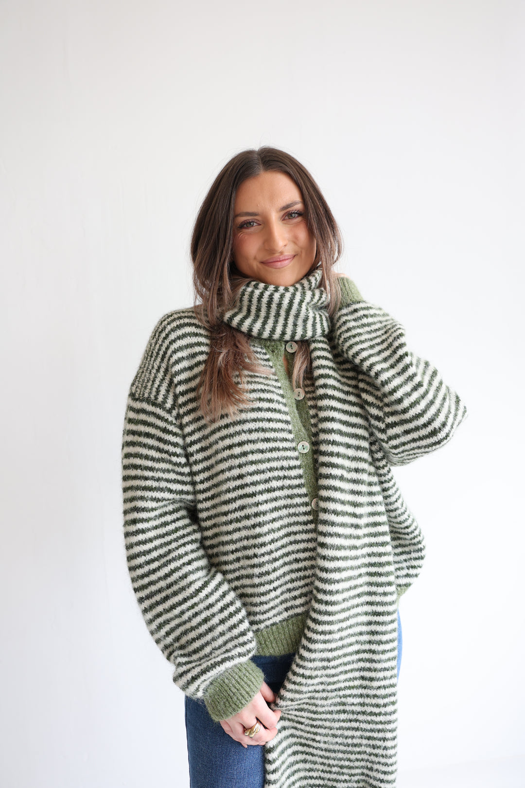 Gestreifter Schal Moodline