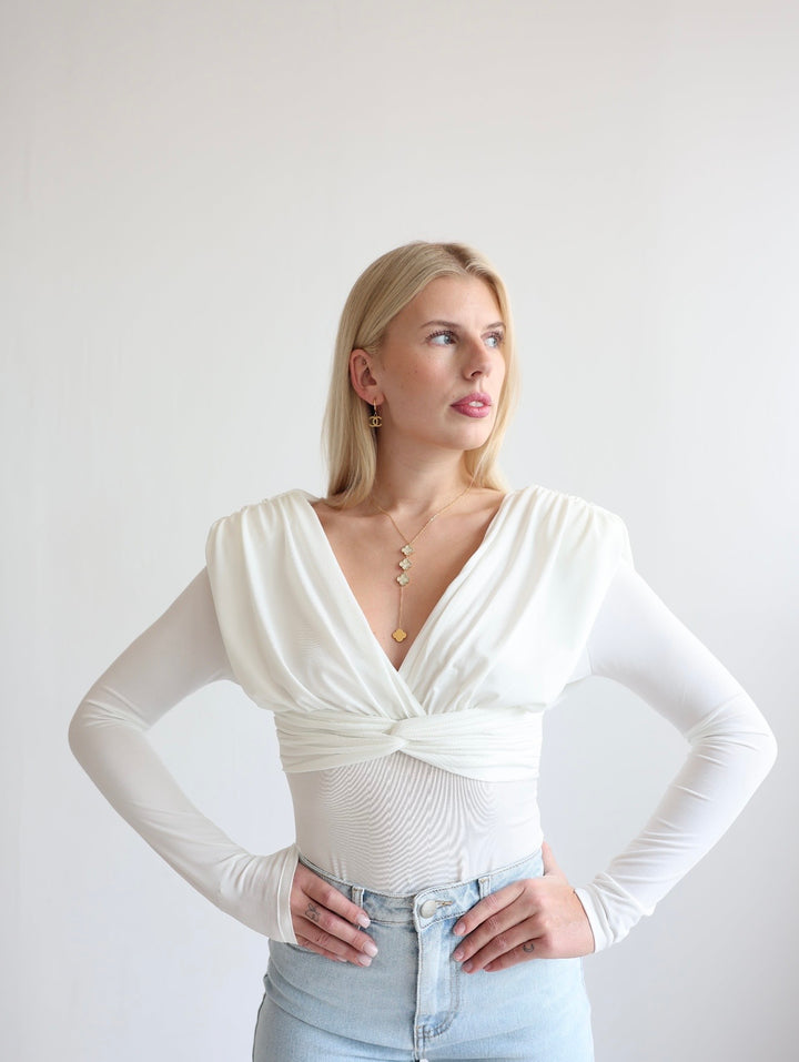 DRAPIERTES WICKEL-SHIRT CASSY (B-WARE)