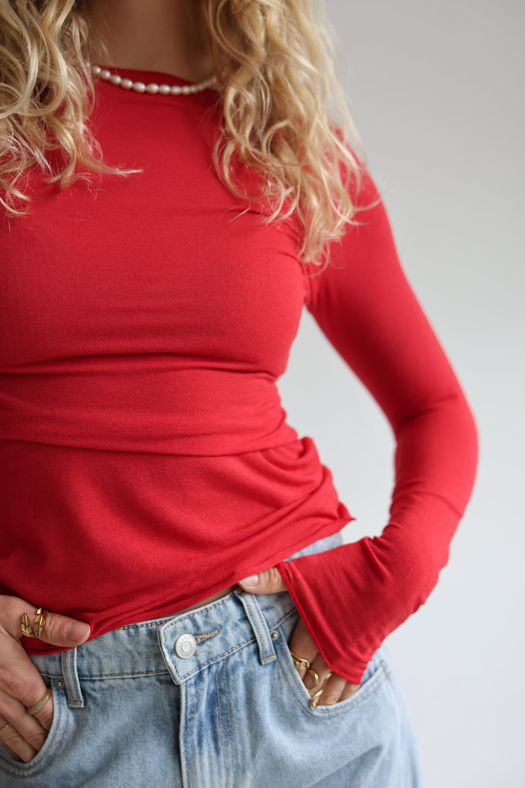 Cashmere Longsleeve Liliana (einfarbig)