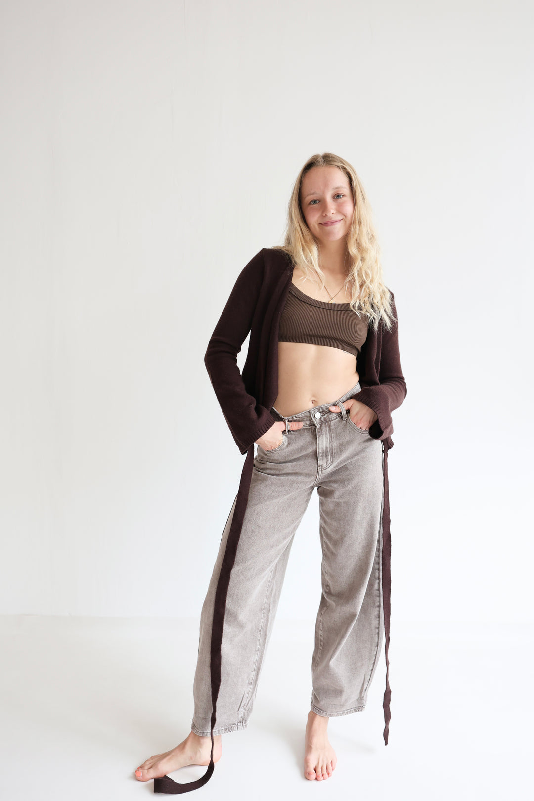 Soft Lounge Wickelcardigan