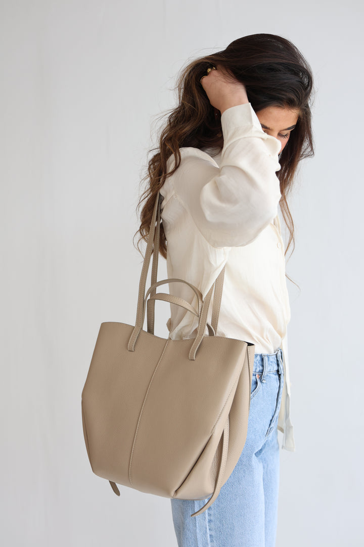 Timeless Leather Tote Bag