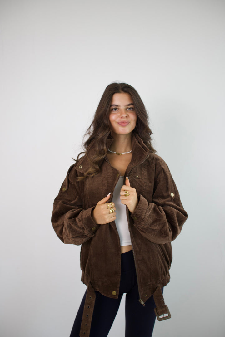 Windswept Cord Jacket