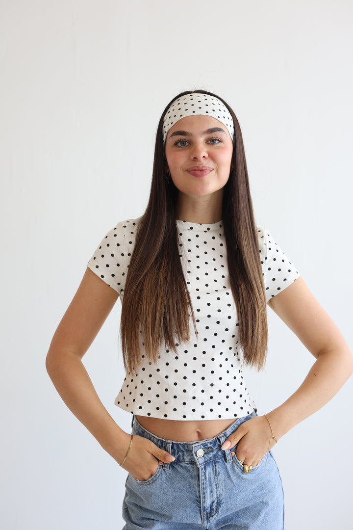 Haarband Polka Dots