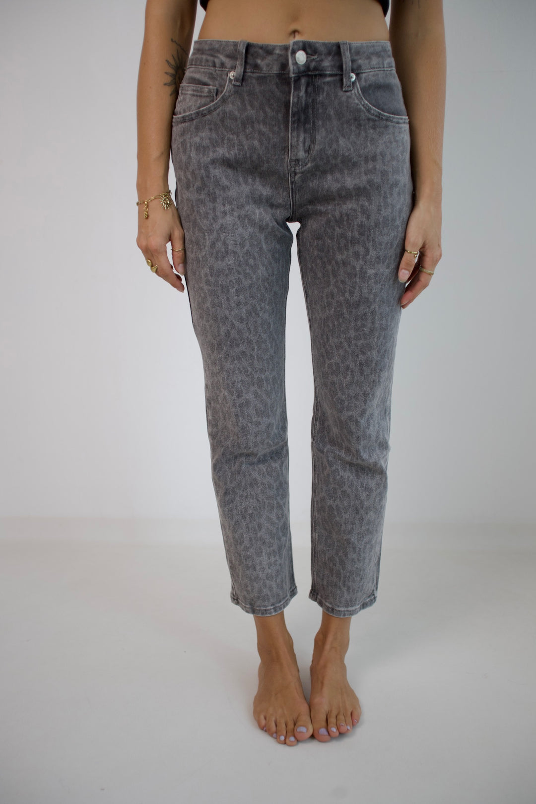 Graphite Wild Mom Jeans