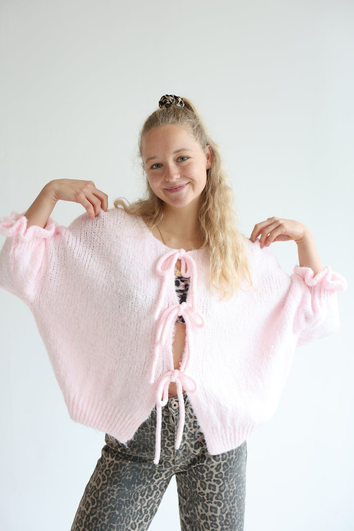 Cardigan mit Schleifen Lilly (3/4-Arm)