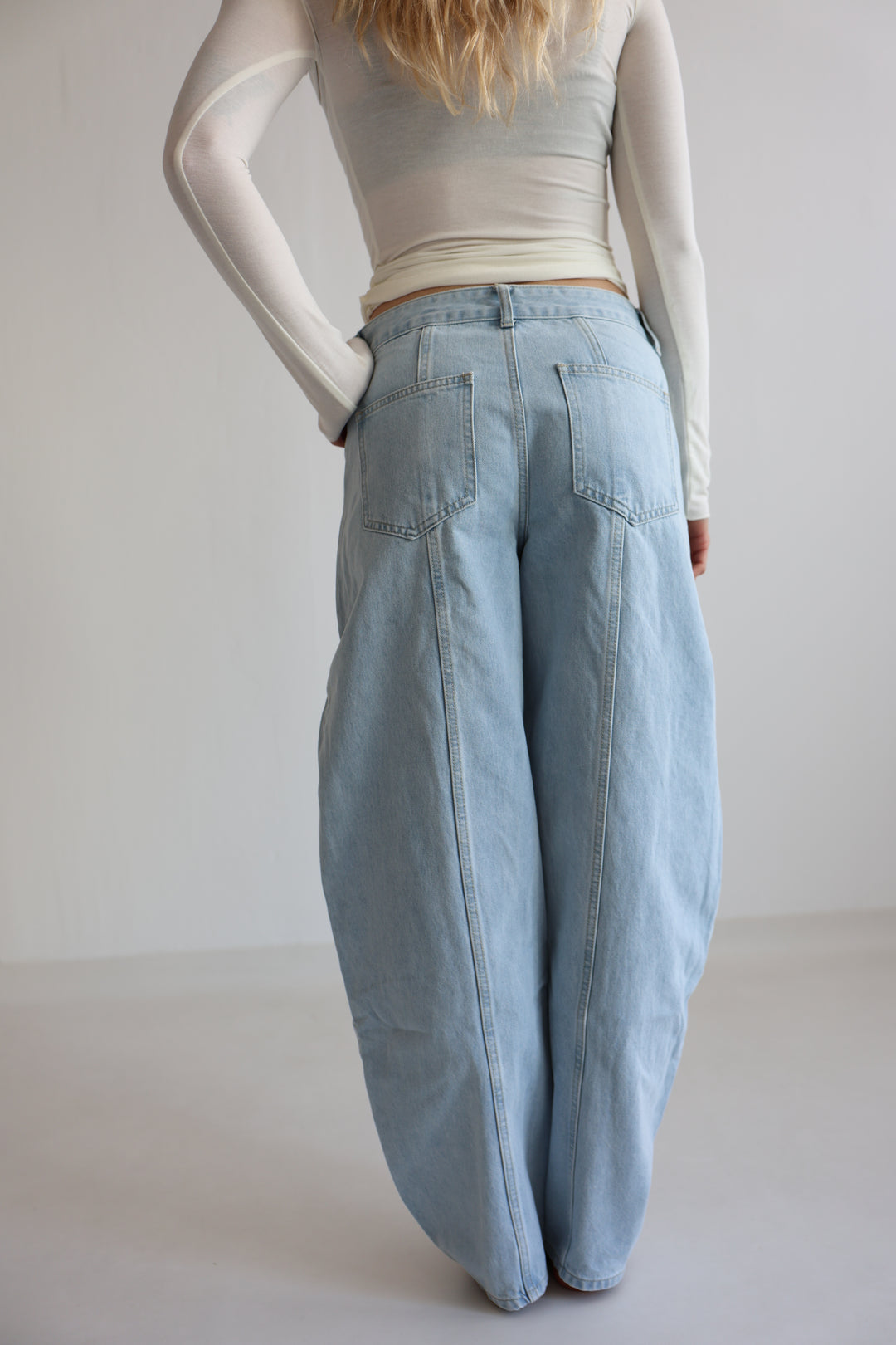 Barrel Jeans Casual Walk