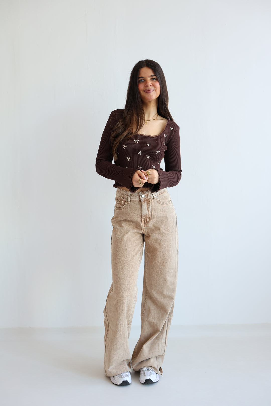 Extra Long Wide Leg Jeans Thessa