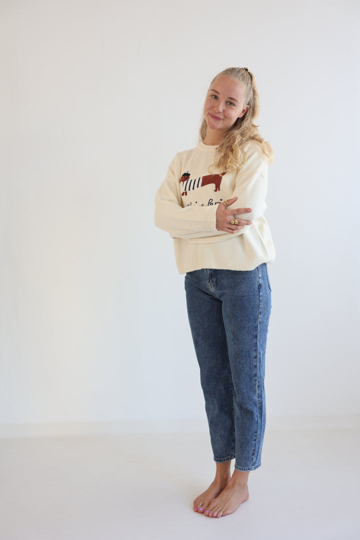 Je T’aime Paris Knit