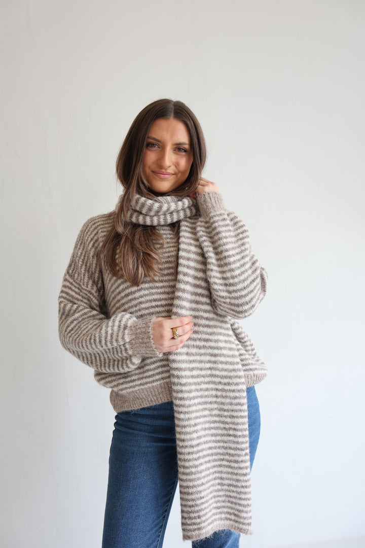 Gestreifter Schal Moodline