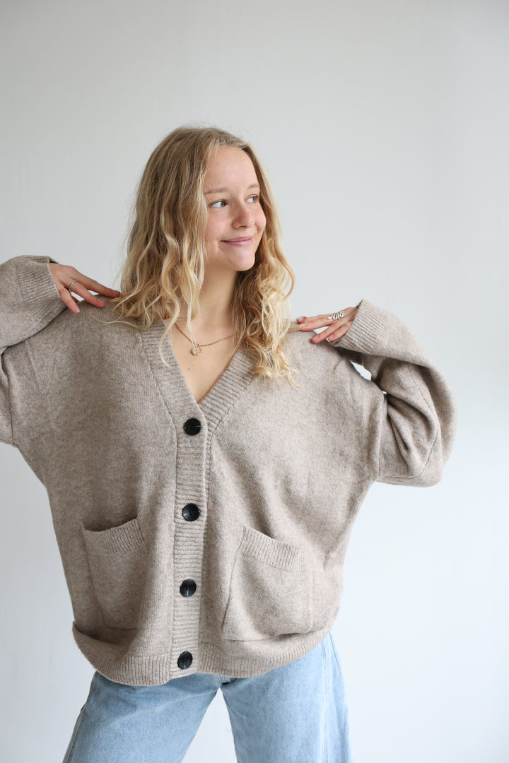 Oversize Cardigan Casual Love