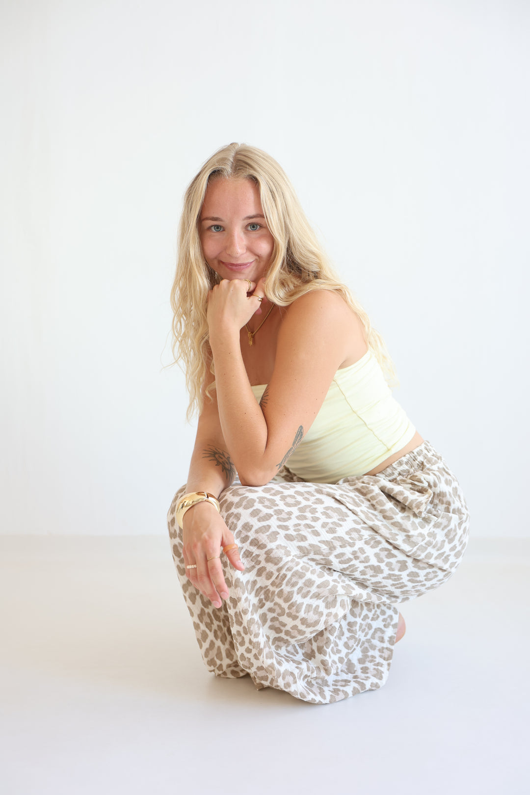 Musselinhose Timeless Leopard