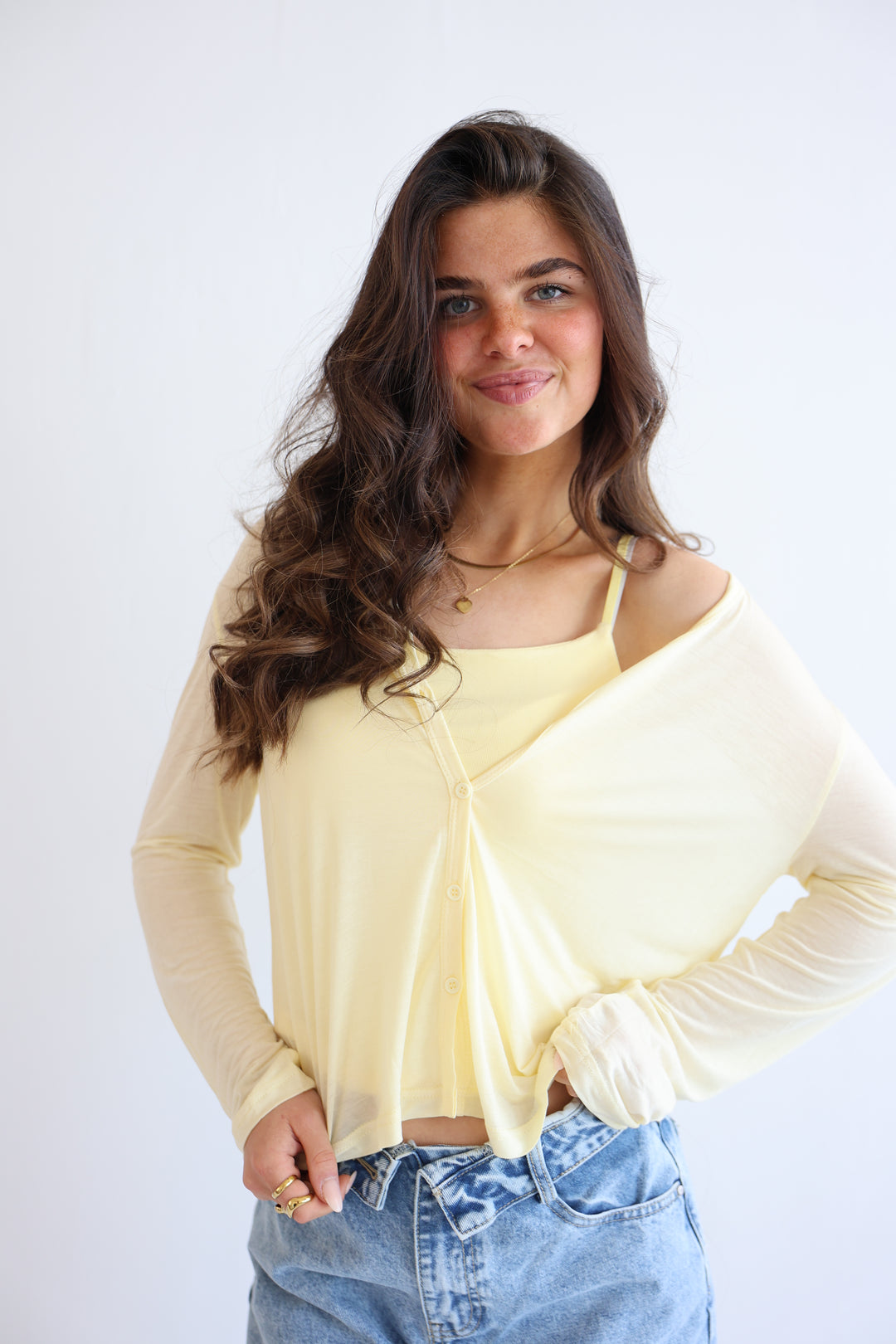 Lightweight Sheer Cardigan