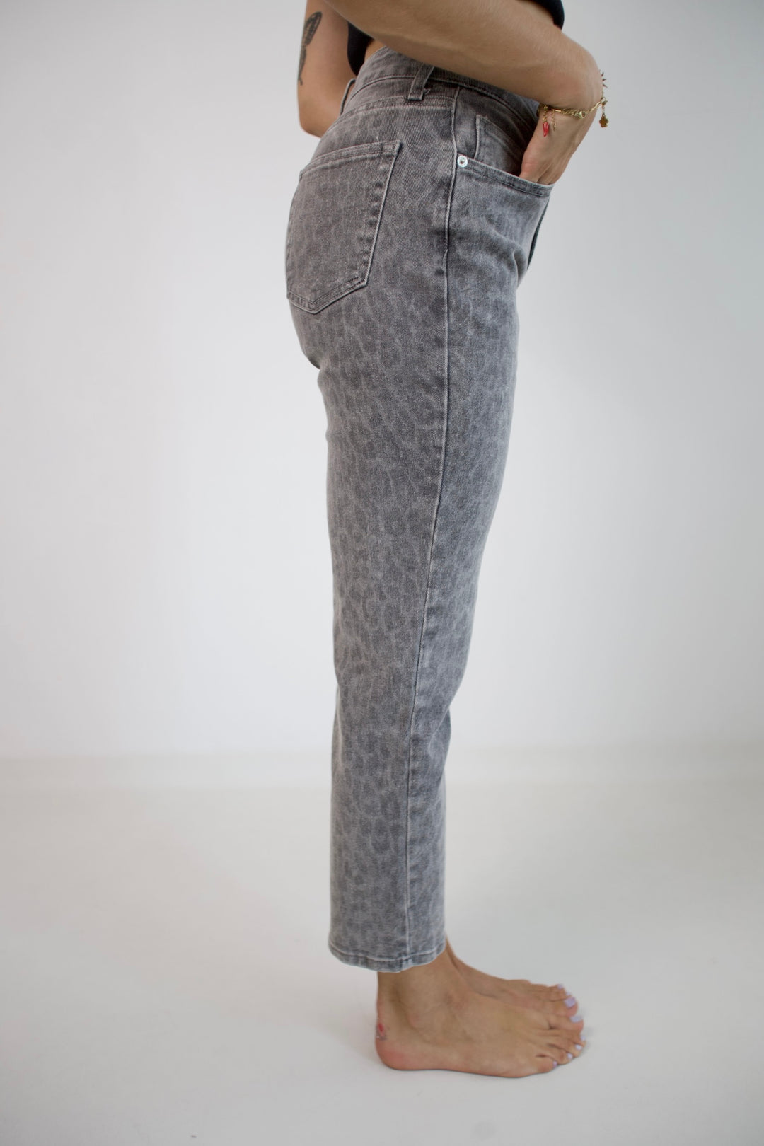 Graphite Wild Mom Jeans