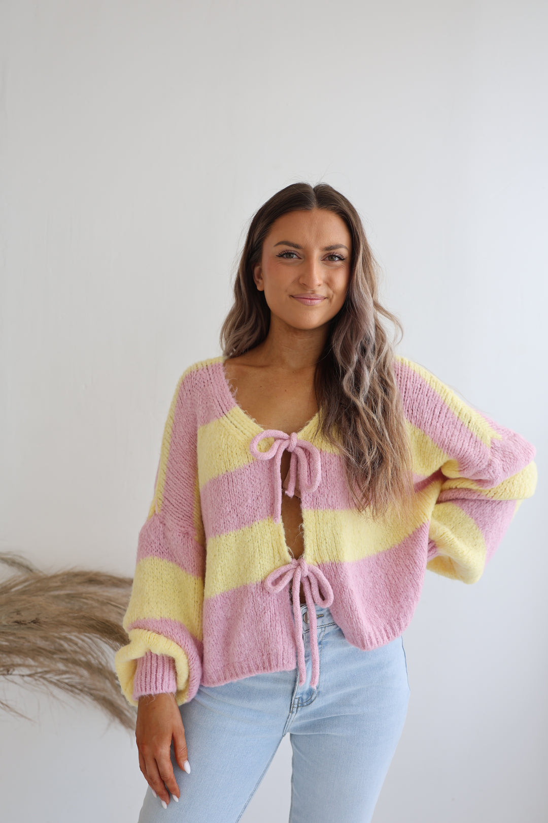 Gestreifter Cardigan Luana