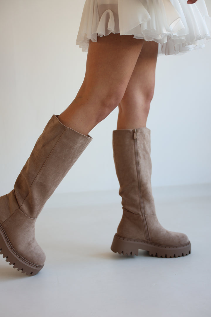 Soft Touch Platform Boots