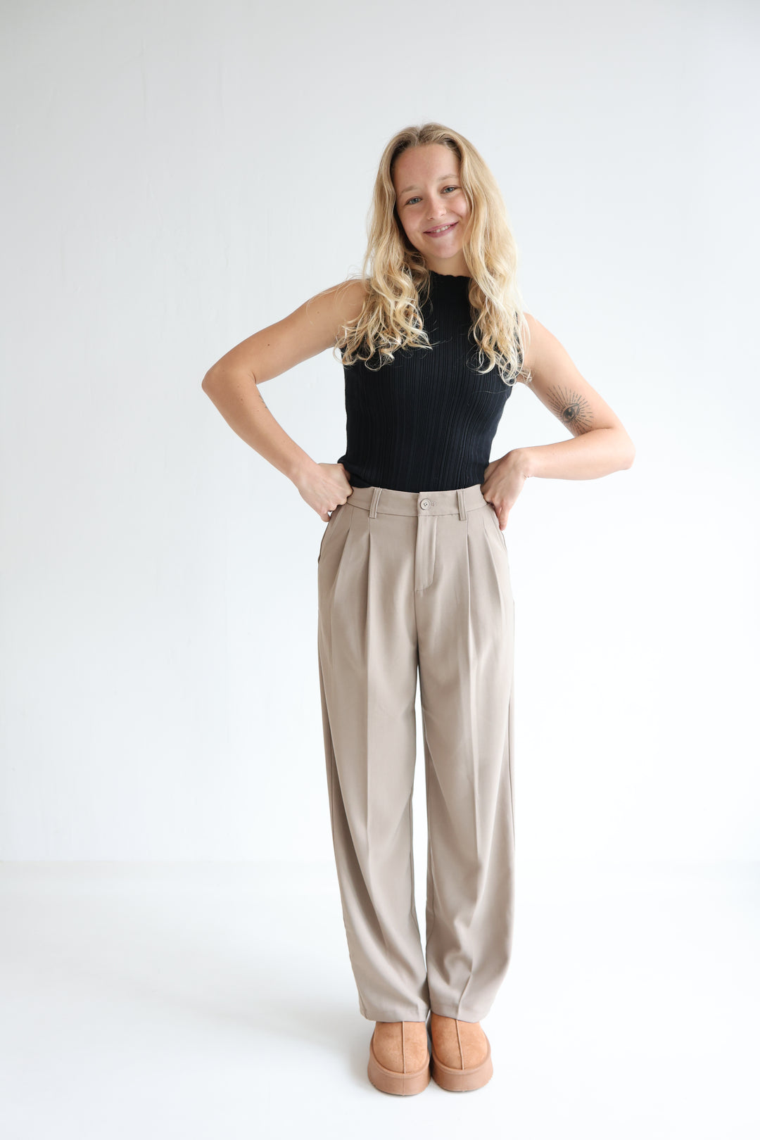 Bundfaltenhose Relaxed Fit