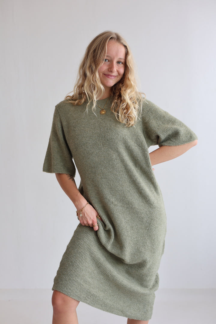 Langes Strickkleid Nuna