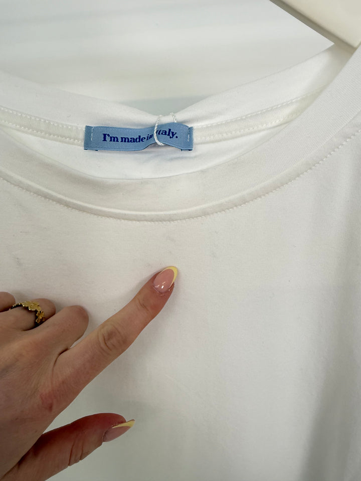 LEICHTES BASIC T-SHIRT EVERYDAY OFFWHITE (B-WARE)