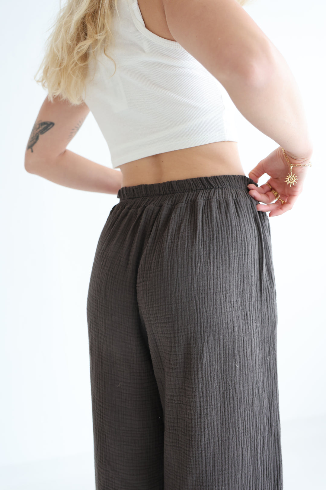 Casual Musselin Pants Petite