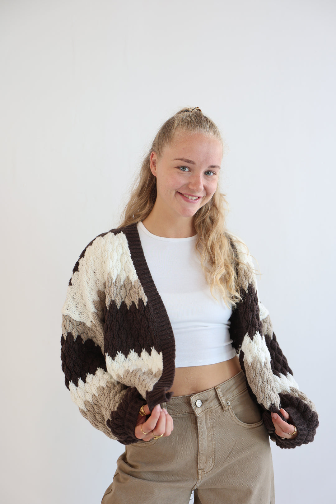 Winter Bloom Cardigan