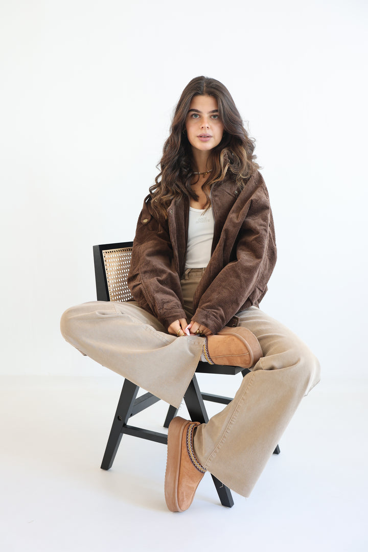 Windswept Cord Jacket