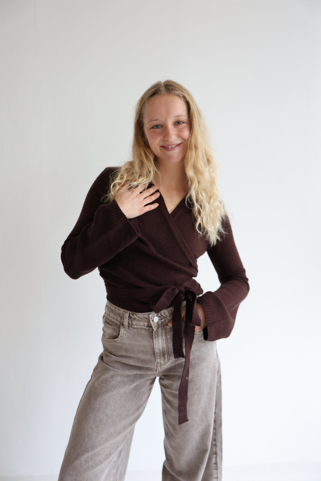 Soft Lounge Wickelcardigan