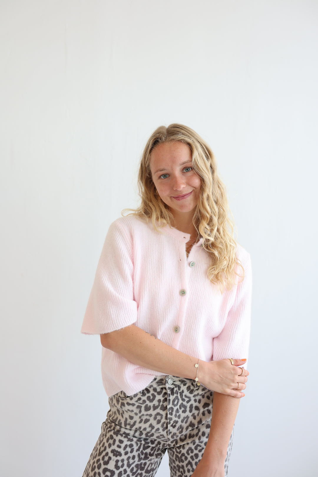 Kurzarm Cardigan Jolina