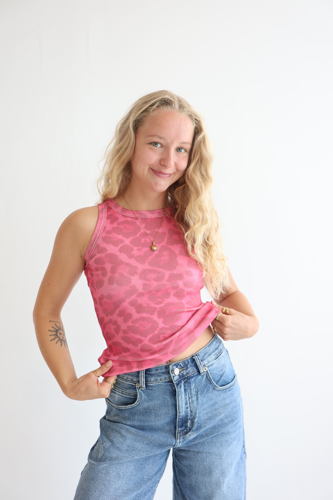 Animal Print Leopard Tank Top