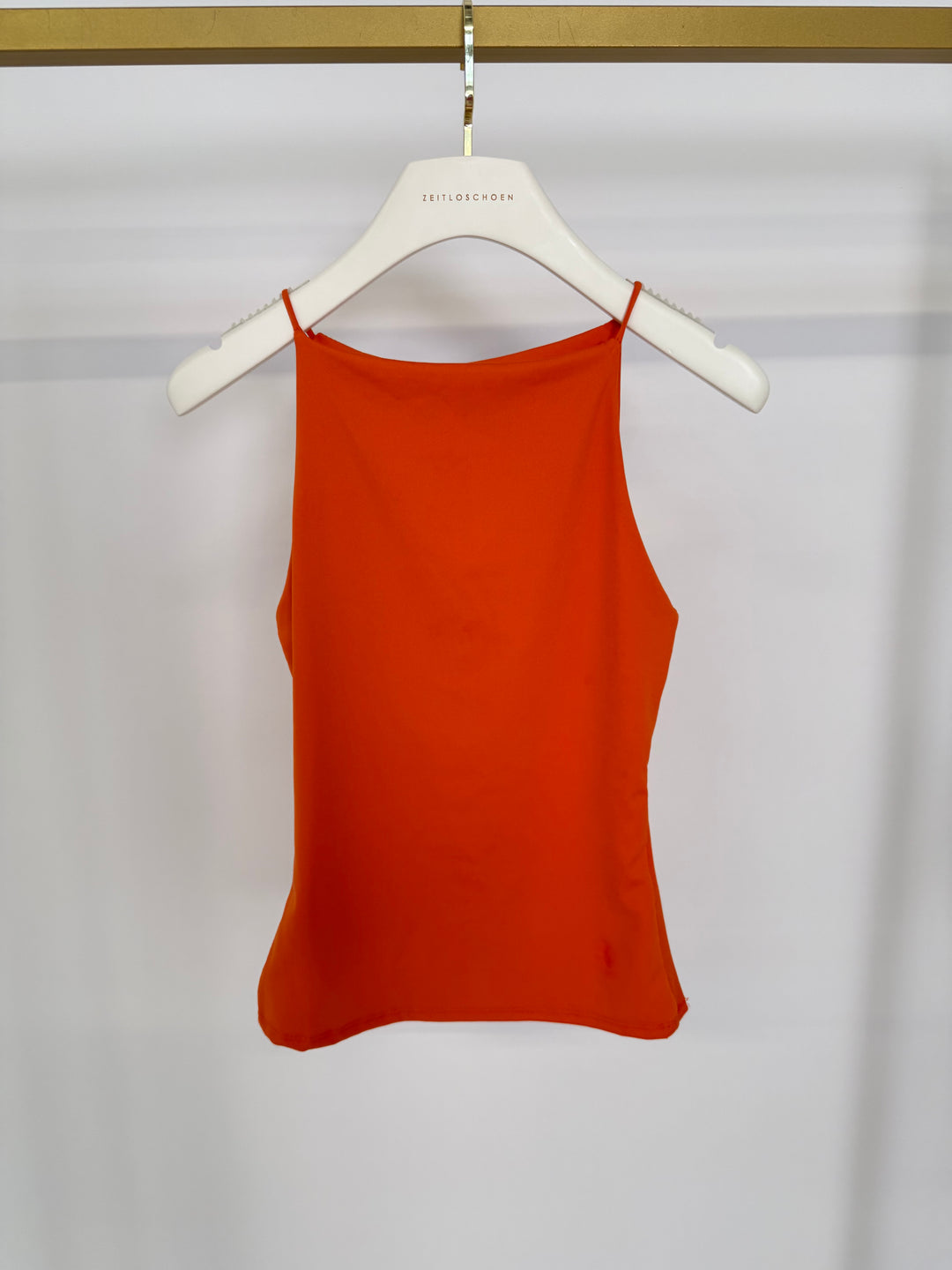 TOP MIT SPAGHETTITRÄGERN FENJA ORANGE GR.M/38 (B-WARE)