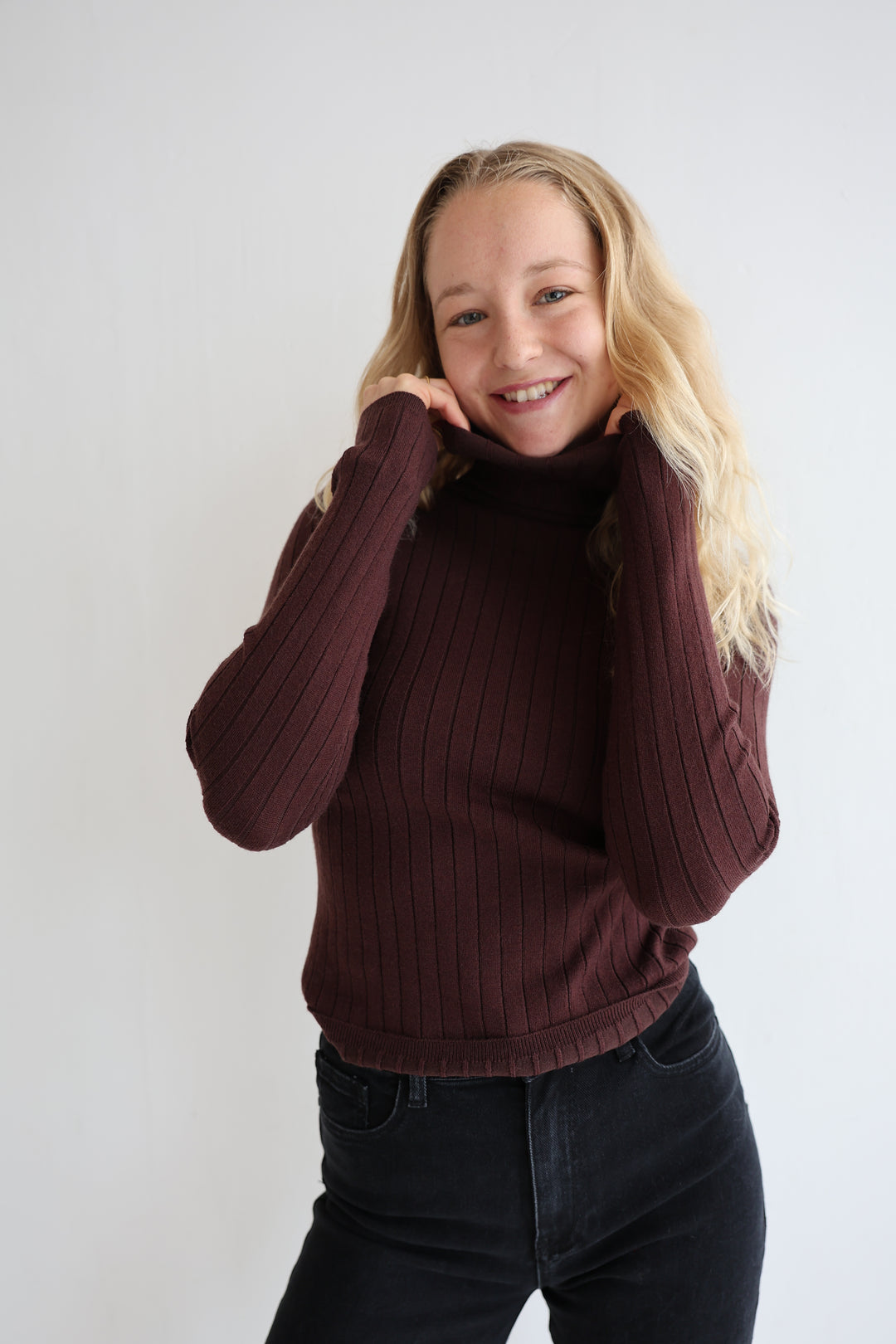 Rollkragenpullover Basicly