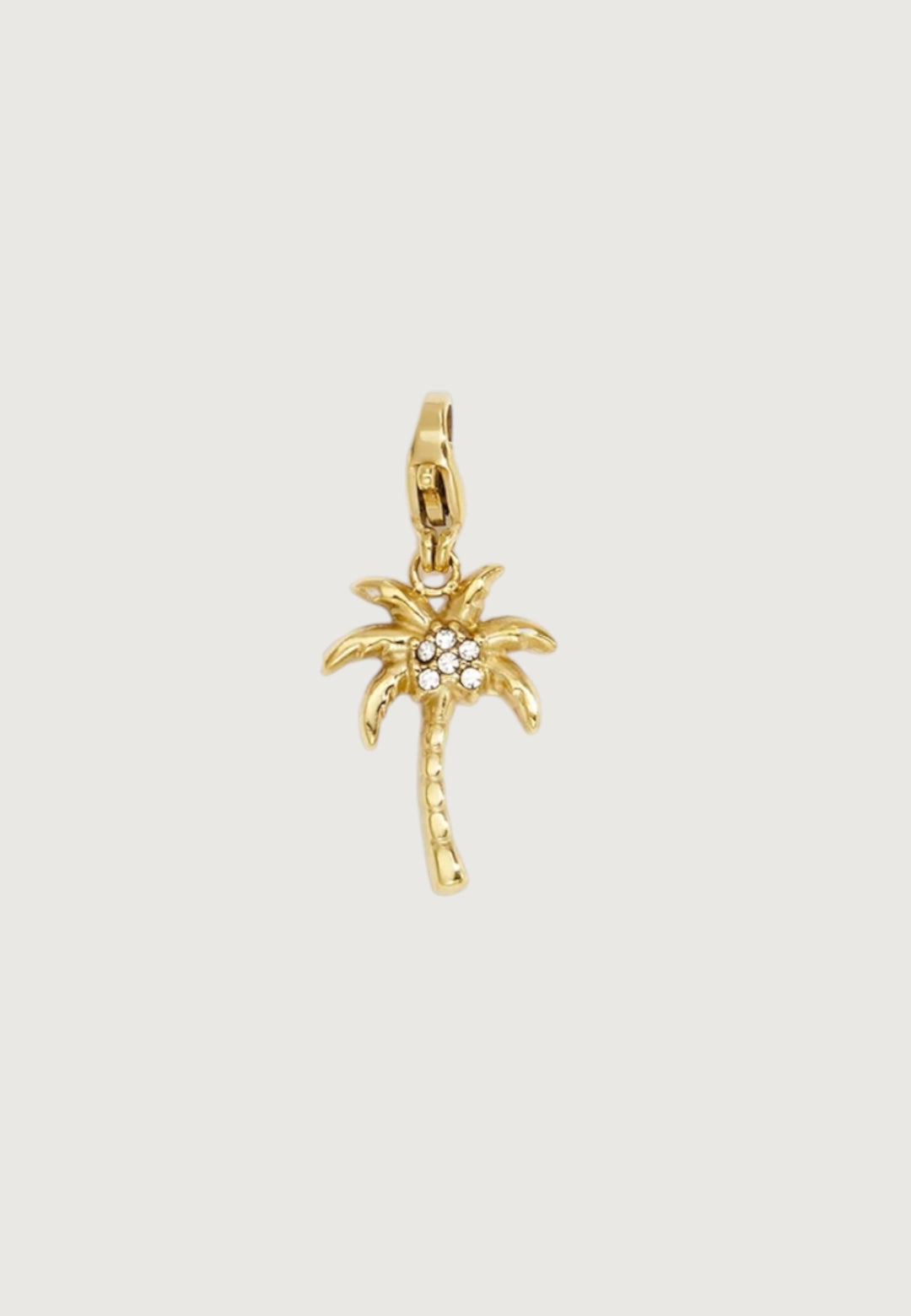 Golden Palm Glow Charm