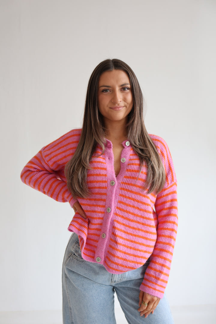 Gestreifter Cardigan Josephine