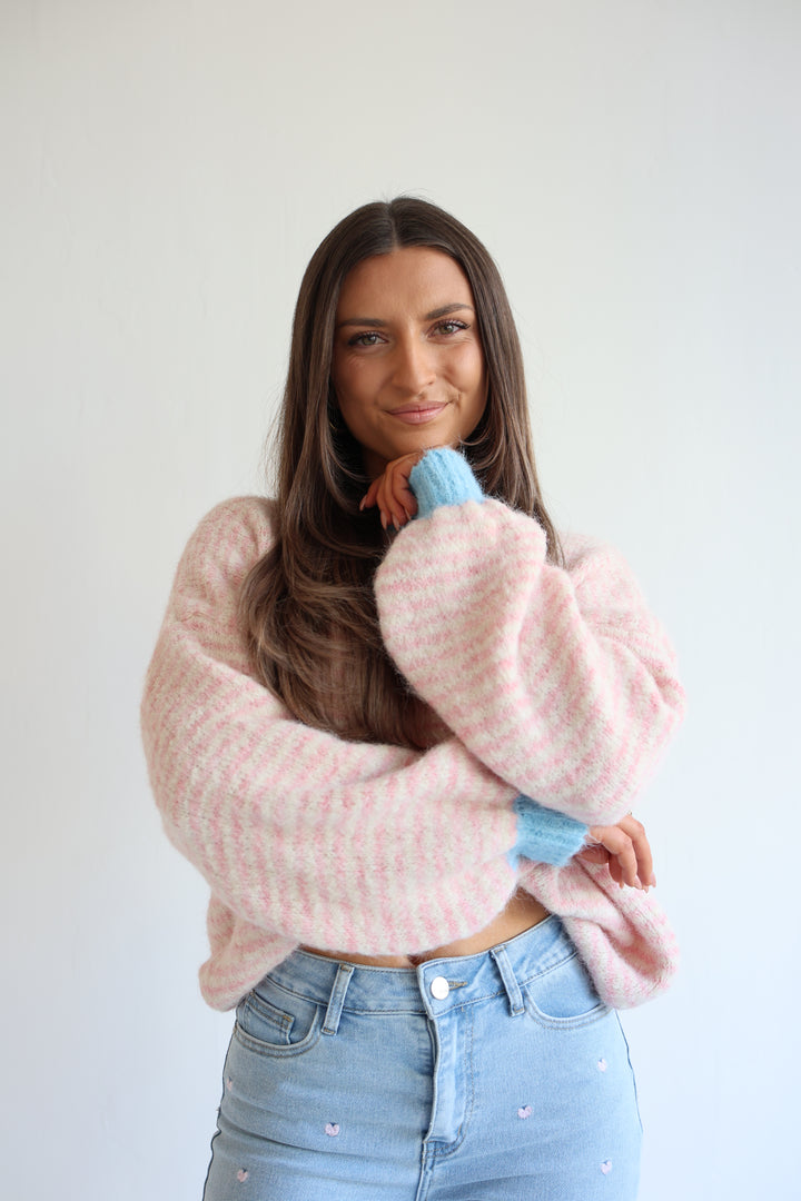 Gestreifter Pullover Moodline Knit