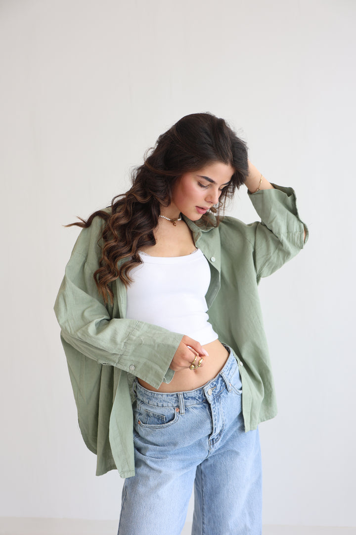 Classic Oversized Cotton Hemd