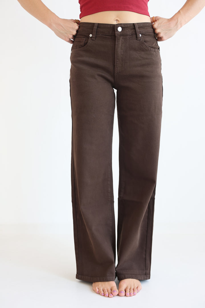 Espresso Edit Straight Fit Jeans
