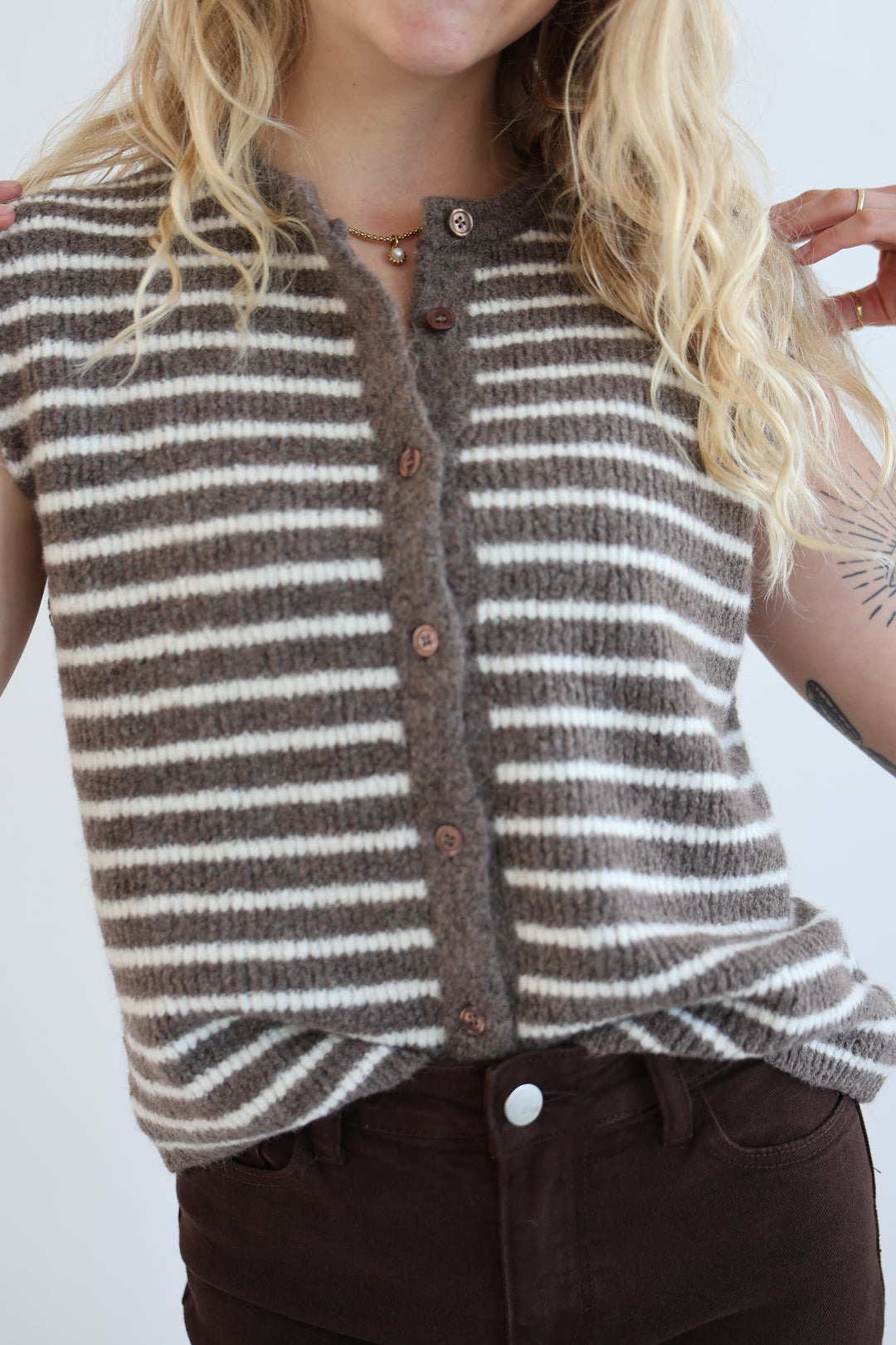 Gestreifte Weste Josephine