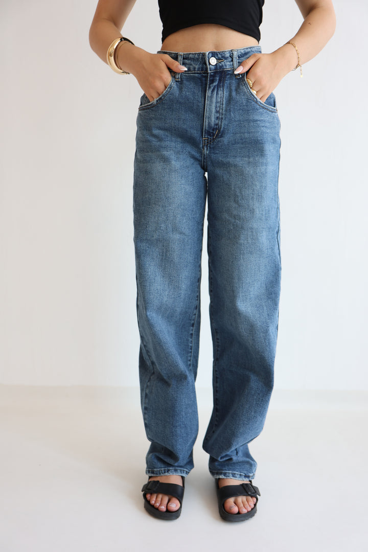 Extra Long Barrel Jeans