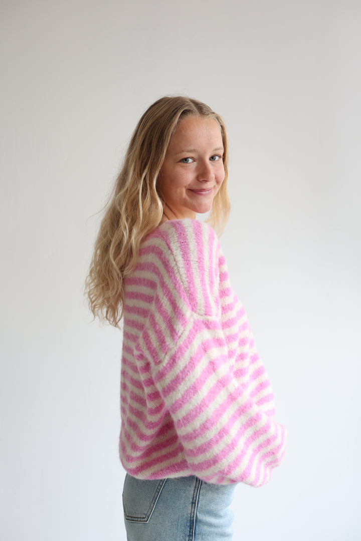 Gestreifter Cardigan Cosima