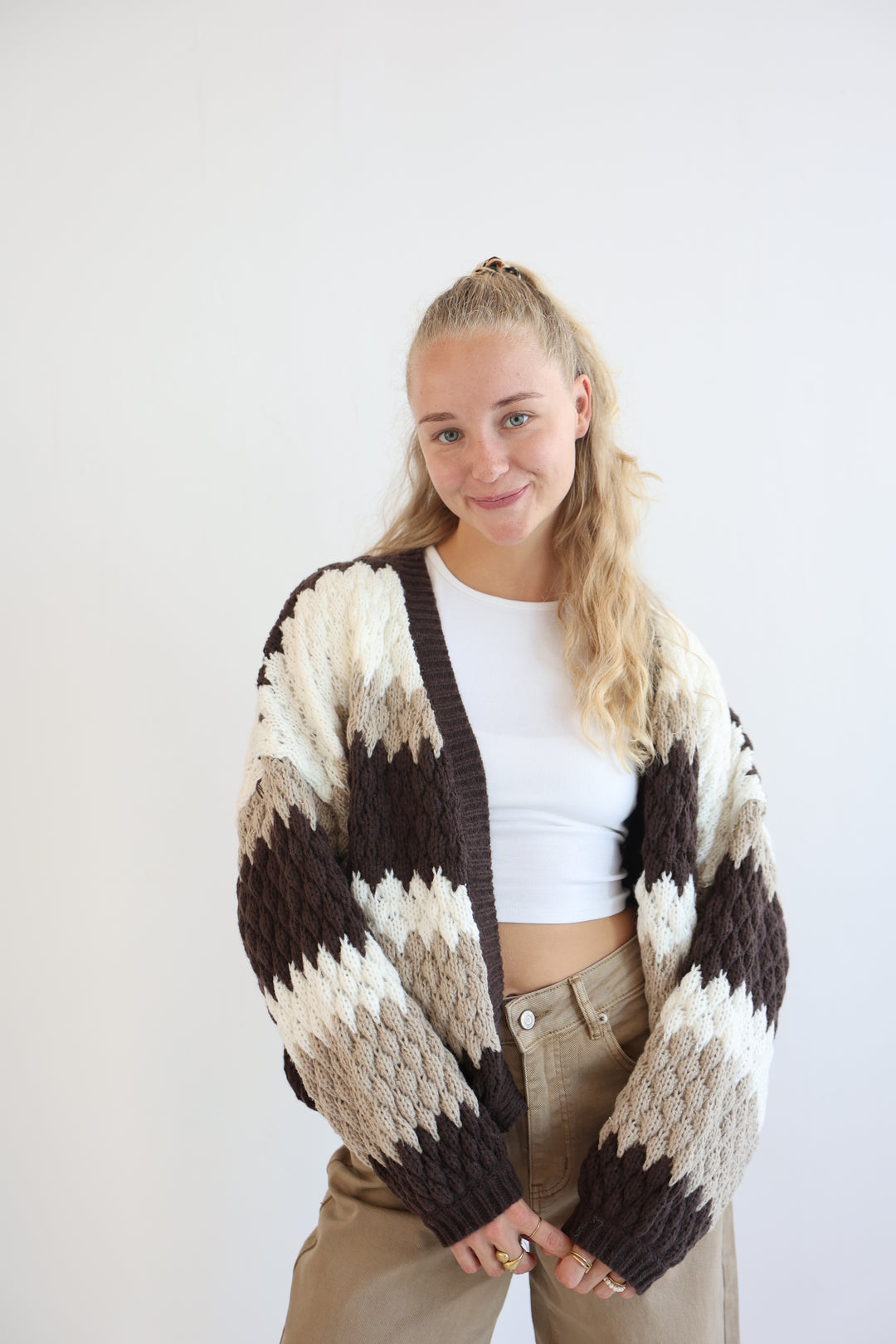 Winter Bloom Cardigan