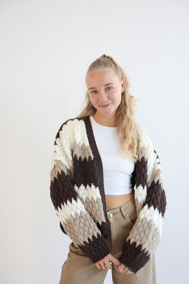 Winter Bloom Cardigan