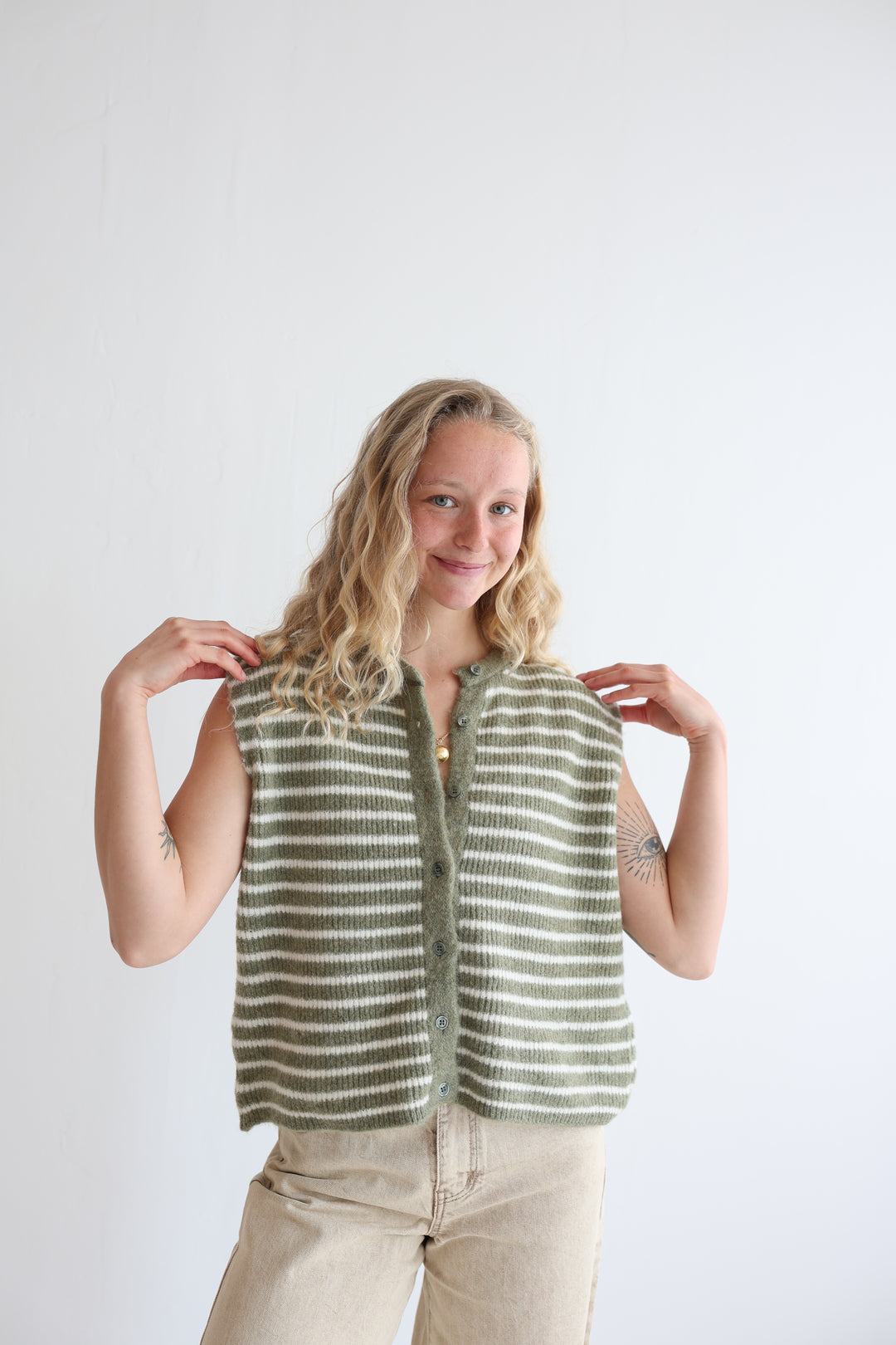 Gestreifte Weste Josephine