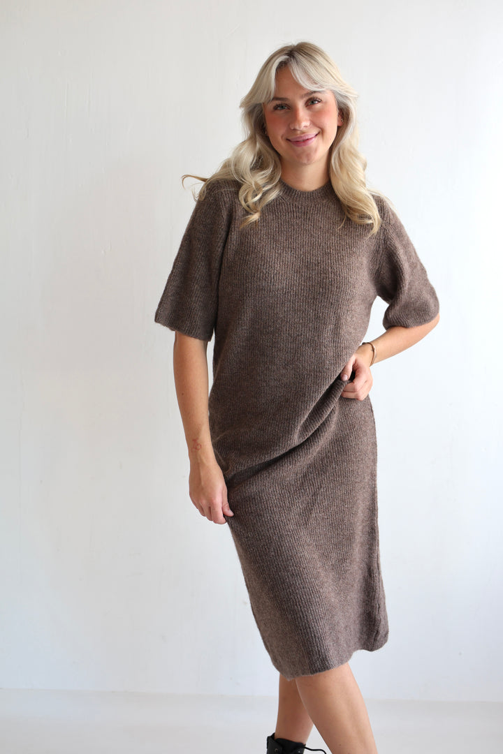 Langes Strickkleid Nuna