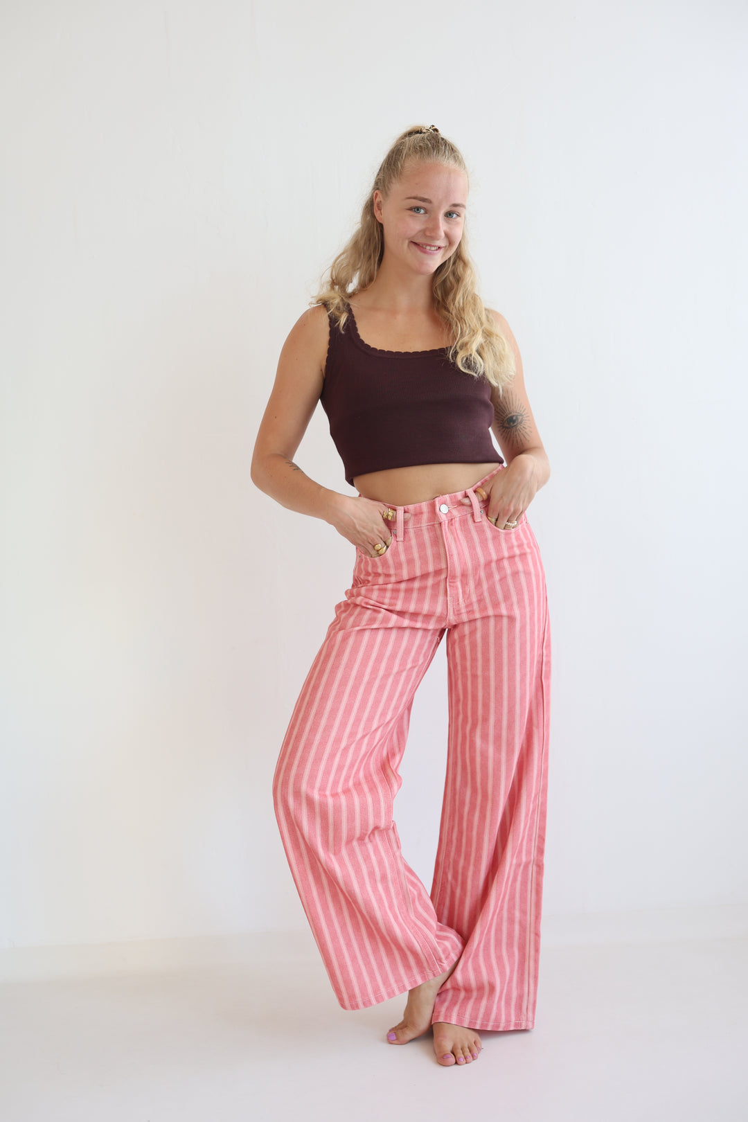 Sugar Stripe Jeans