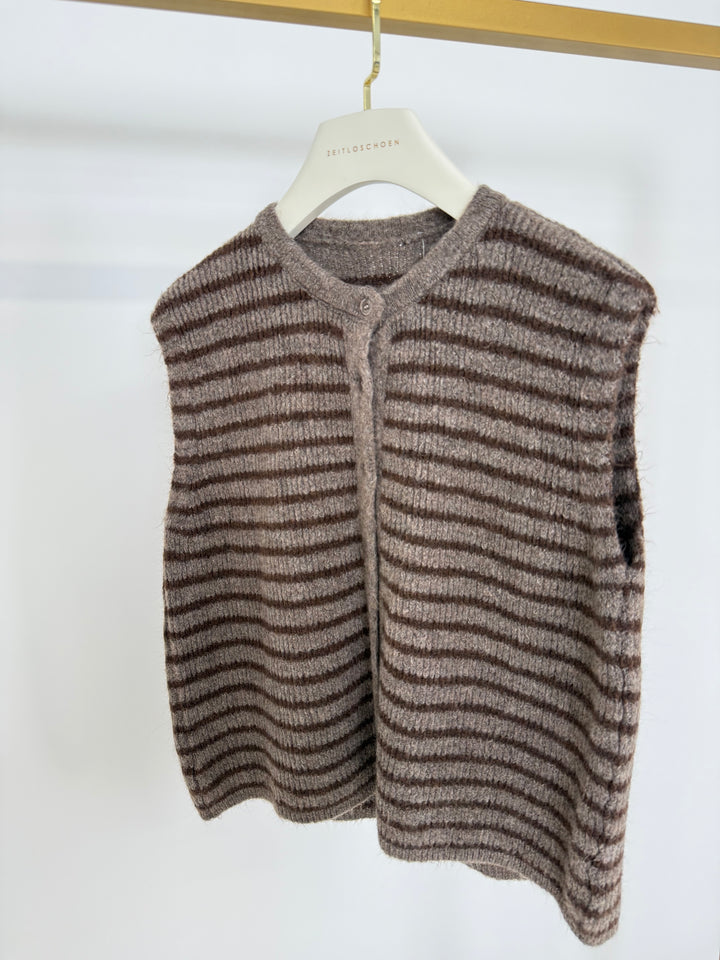 GESTREIFTE WESTE JOSEPHINE COFFEE (B-WARE)