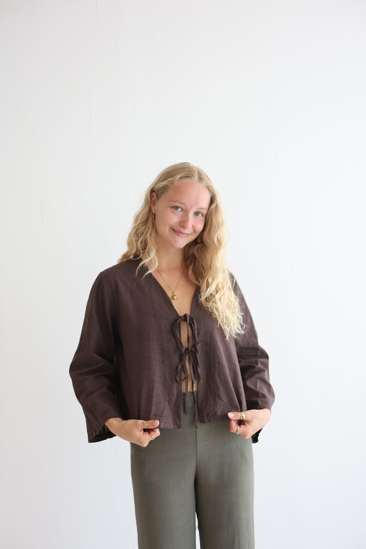 Leinenbluse Liz